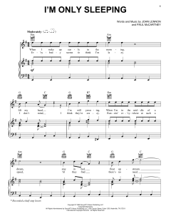 I'm Only Sleeping von The Beatles (Download) 