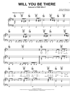 Will You Be There (Theme from Free Willy) von Michael Jackson (Download) 