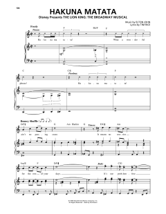 Hakuna Matata von Tim Rice (Download) 