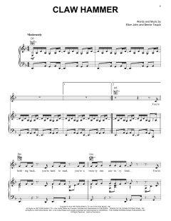 Claw Hammer von Elton John (Download) 