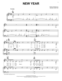 New Year von Regina Spektor (Download) 