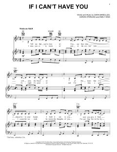 If I Can't Have You von Sara Bareilles (Download) 