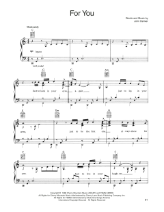 For You von John Denver (Download) 