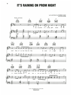 It's Raining On Prom Night von Cindy Bullens (Download) 