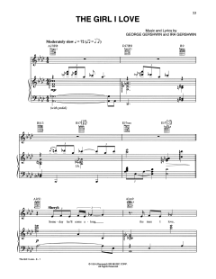 The Girl I Love von Ira Gershwin (Download) 
