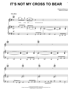 It's Not My Cross To Bear von The Allman Brothers Band (Download) 