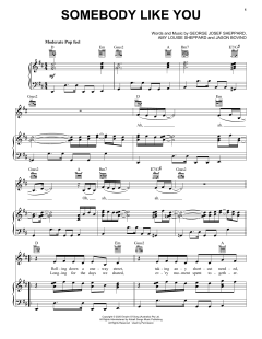 Somebody Like You von Sheppard (Download) 