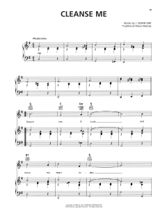 Cleanse Me (Search Me, O God) von J. Edwin Orr (Download) 
