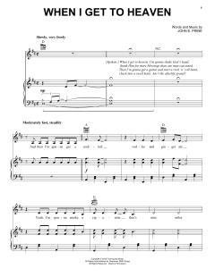 When I Get To Heaven von John Prine (Download) 