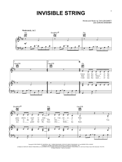 invisible string von Taylor Swift (Download) 