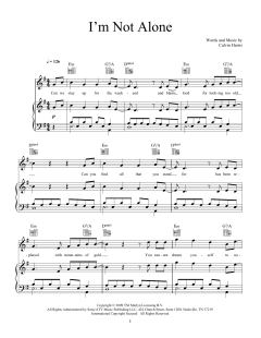 I'm Not Alone von Calvin Harris (Download) 