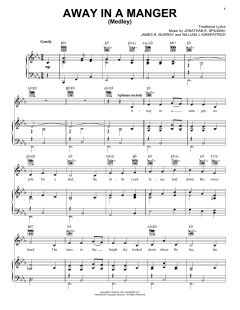 Away In A Manger (Medley) von Traditional (Download) 
