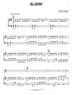 Slidin' von Paul McCartney (Download) 