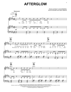 Afterglow von Ed Sheeran (Download) 