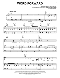 Word Forward von Foo Fighters (Download) 