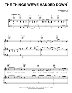 The Things We've Handed Down von Marc Cohn (Download) 