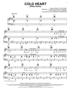 Cold Heart (PNAU Remix) von Elton John (Download) 