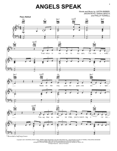Angels Speak von Justin Bieber (Download) 
