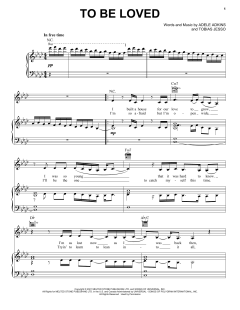 To Be Loved von Adele (Download) 