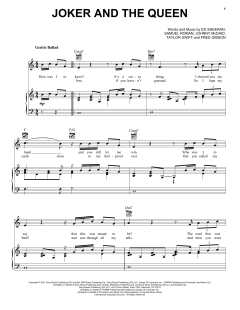 The Joker And The Queen von Taylor Swift (Download) 