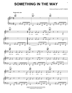 Something In The Way von Nirvana (Download) 