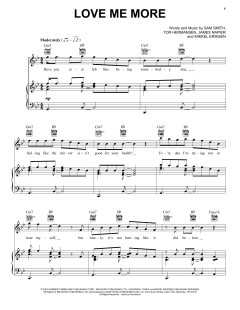 Love Me More von Sam Smith (Download) 