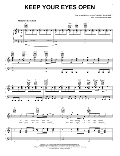 Keep Your Eyes Open von NEEDTOBREATHE (Download) 