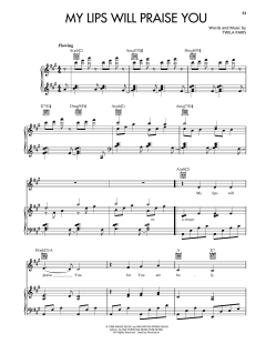 My Lips Will Praise You von Twila Paris (Download) 