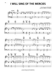I Will Sing Of The Mercies von James H. Fillmore (Download) 