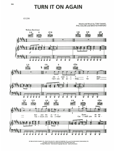Turn It On Again von Genesis (Download) 