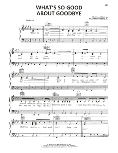 What's So Good About Goodbye von The Miracles (Download) 