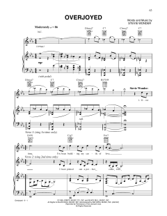 Overjoyed von Stevie Wonder (Download) 