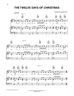 The Twelve Days Of Christmas (Download) 