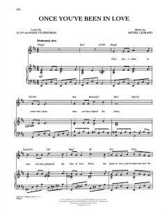 Once You've Been In Love von Alan Bergman (Download) 