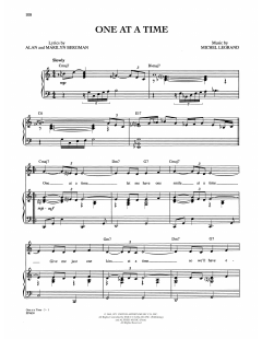 One At A Time von Alan Bergman (Download) 
