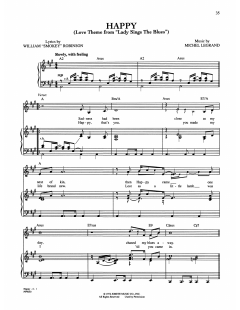 Happy (Love Theme from Lady Sings The Blues) von Michael Jackson (Download) 