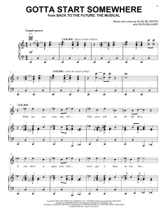 Gotta Start Somewhere von Glen Ballard (Download) 