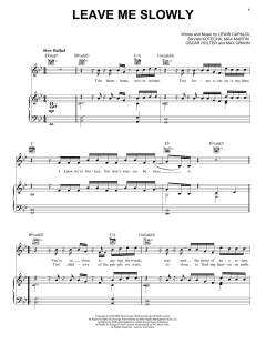 Leave Me Slowly von Lewis Capaldi (Download) 
