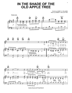 In The Shade Of The Old Apple Tree von Harry H. Williams (Download) 