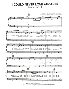 I Could Never Love Another (After Loving You) von Barrett Strong (Download) 