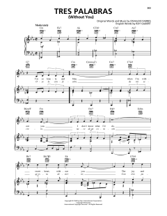 Tres Palabras (Without You) von Ray Gilbert (Download) 