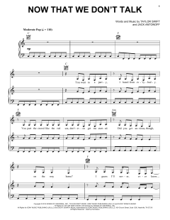 Now That We Don't Talk (Taylor's Version) (From The Vault) von Taylor Swift (Download) 
