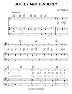 Softly And Tenderly (Download) 