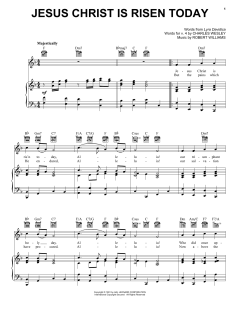 Jesus Christ Is Risen Today von Lyra Davidica (Download) 