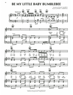 Be My Little Baby Bumblebee von Stanley Murphy (Download) 