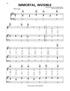 Immortal, Invisible von Traditional Welsh Melody (Download) 