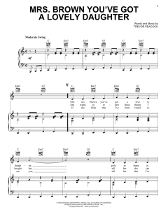 Mrs. Brown You've Got A Lovely Daughter von Herman's Hermits (Download) 