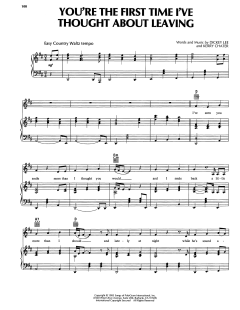 You're The First Time I've Thought About Leaving von Reba McEntire (Download) 