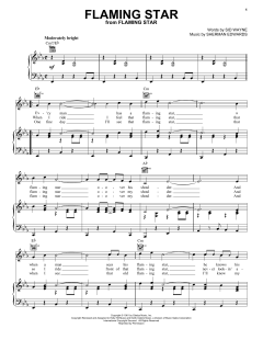 Flaming Star von Elvis Presley (Download) 