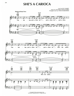 She's A Carioca von Ray Gilbert (Download) 